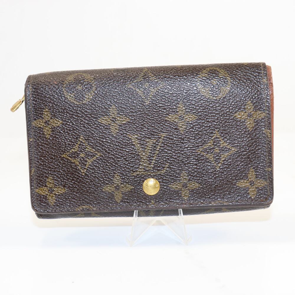 Louis‎ Vuitton Monogram Canvas Trifold Wallet | Made in France | Vintage